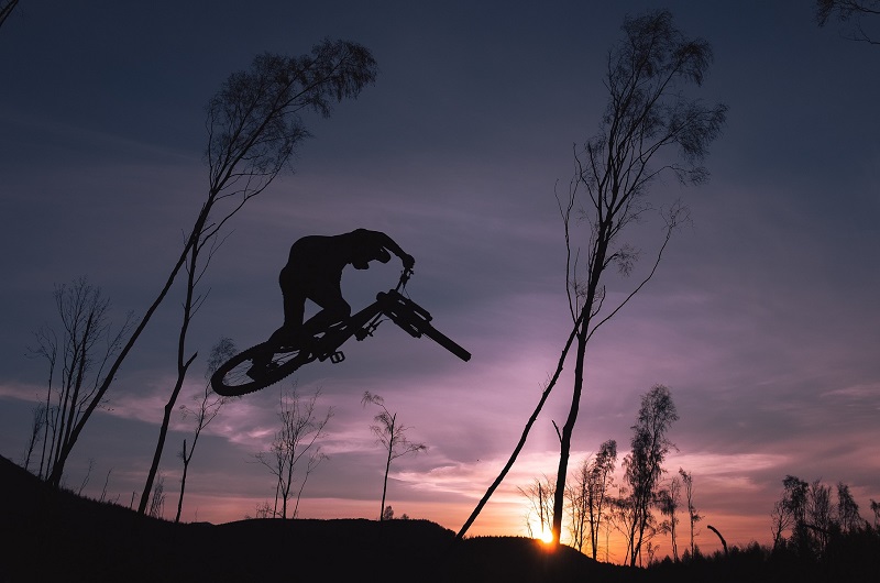 Ein Full Suspension Mountainbike