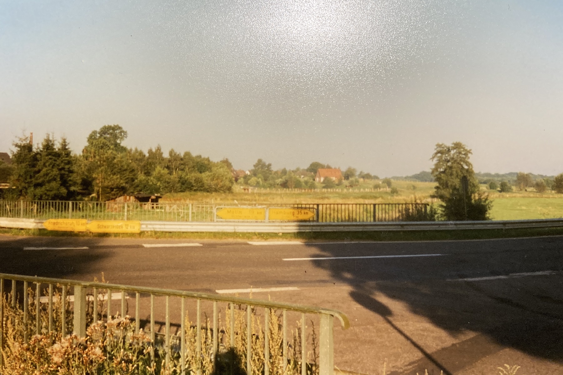Hinter Ahrensburg gehts los
